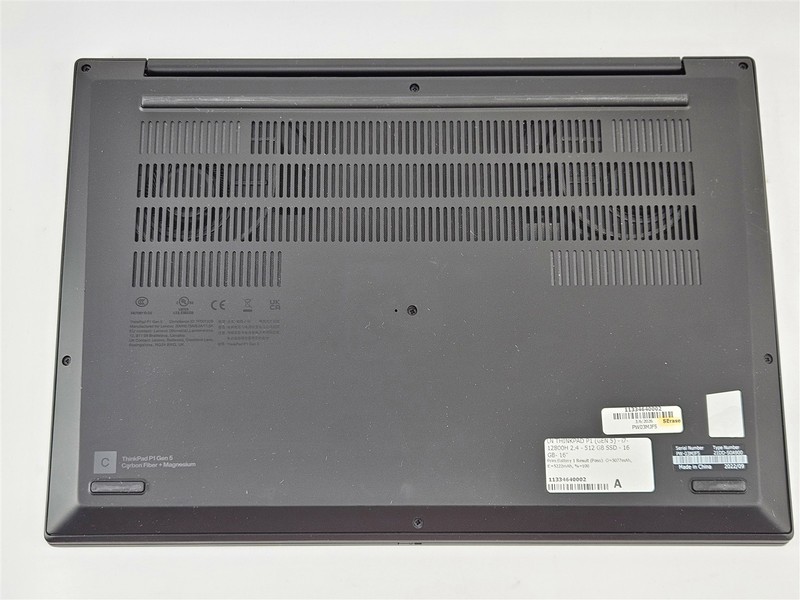 Lenovo ThinkPad P1 Gen 5 Intel Core i7-12800H 16GB 512GB SSD 16" Iris Xe gallery