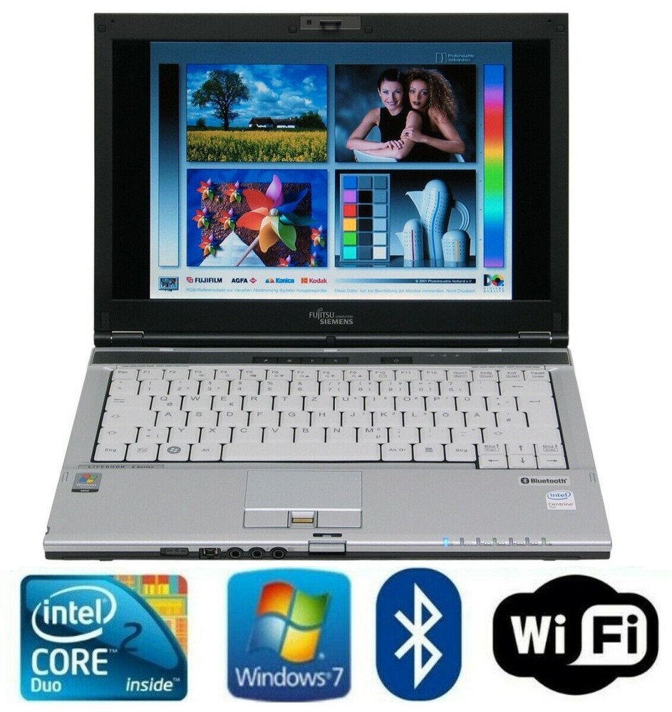 Fujitsu LifeBook S6410, 13.3'', C2D T7500 2.2GHz, 4/320 HDD, 1280 X 800, KAM, W7