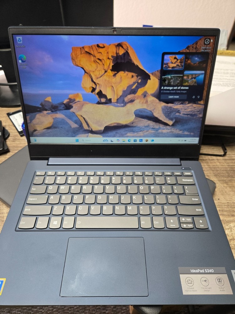 Lenovo IdeaPad S340-14IWL Win11 Intel Pentium 5405U 2.3GHz 8GB RAM 128GB SSD 14"