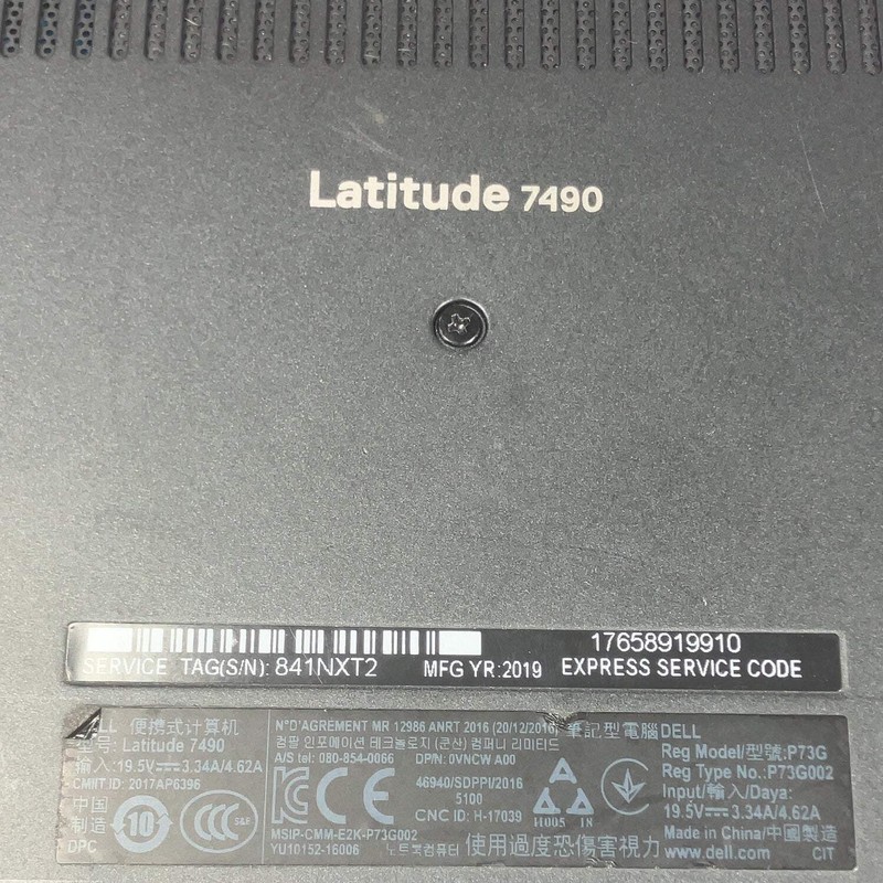 Dell Latitude 7490 14" i7-8650U 1.9GHz 16GB RAM 256GB SSD WiN 11 gallery