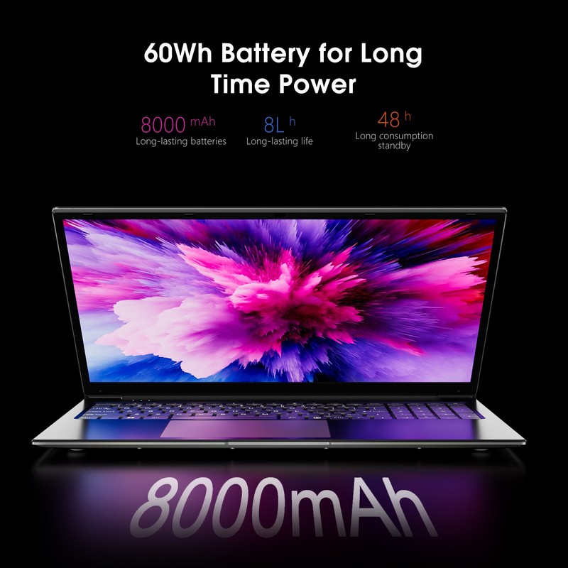 SGIN 14.1 Inch Laptop FHD Celeron Dual-Core Up to 2.5 GHz 4GB RAM 1024GB SSD HD gallery