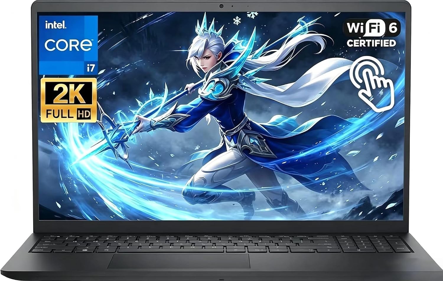 Dell - 15.6" 2K Touchscreen Intel 10-Core i7-1355U Up to 64GB DDR5 4TB SSD Win11 gallery
