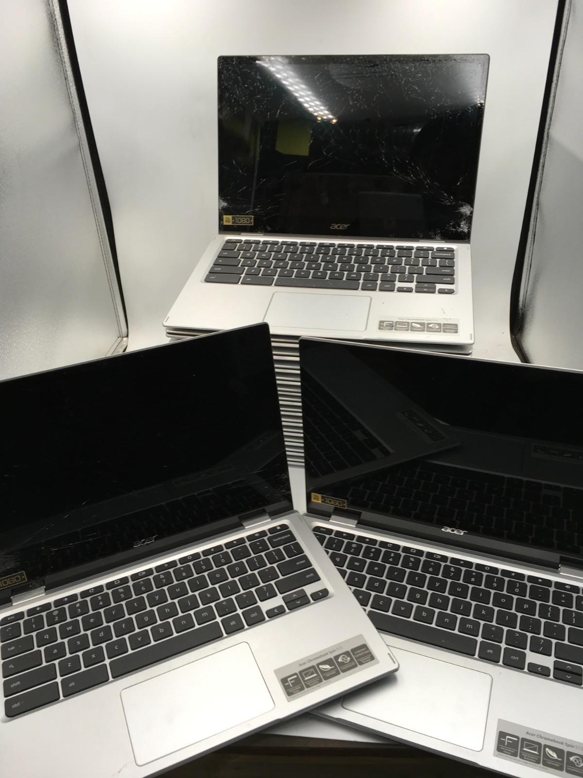 lot of 15 Acer Chromebook Spin 315 TOUCH CP315-1H 4 Parts AS IS various issues R gallery