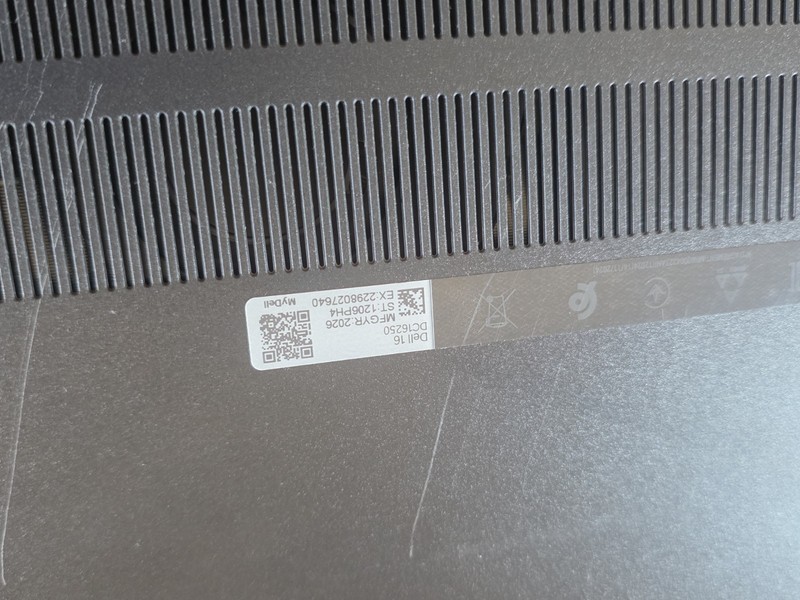Dell Dc16250 16" Touch Intel® Core™ 7-150U, 10 cores 1 TB SSD 16 GB DDR5 Good B gallery