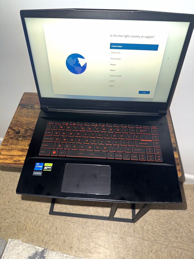 MSI Thin GF63 15.6" Gaming Laptop