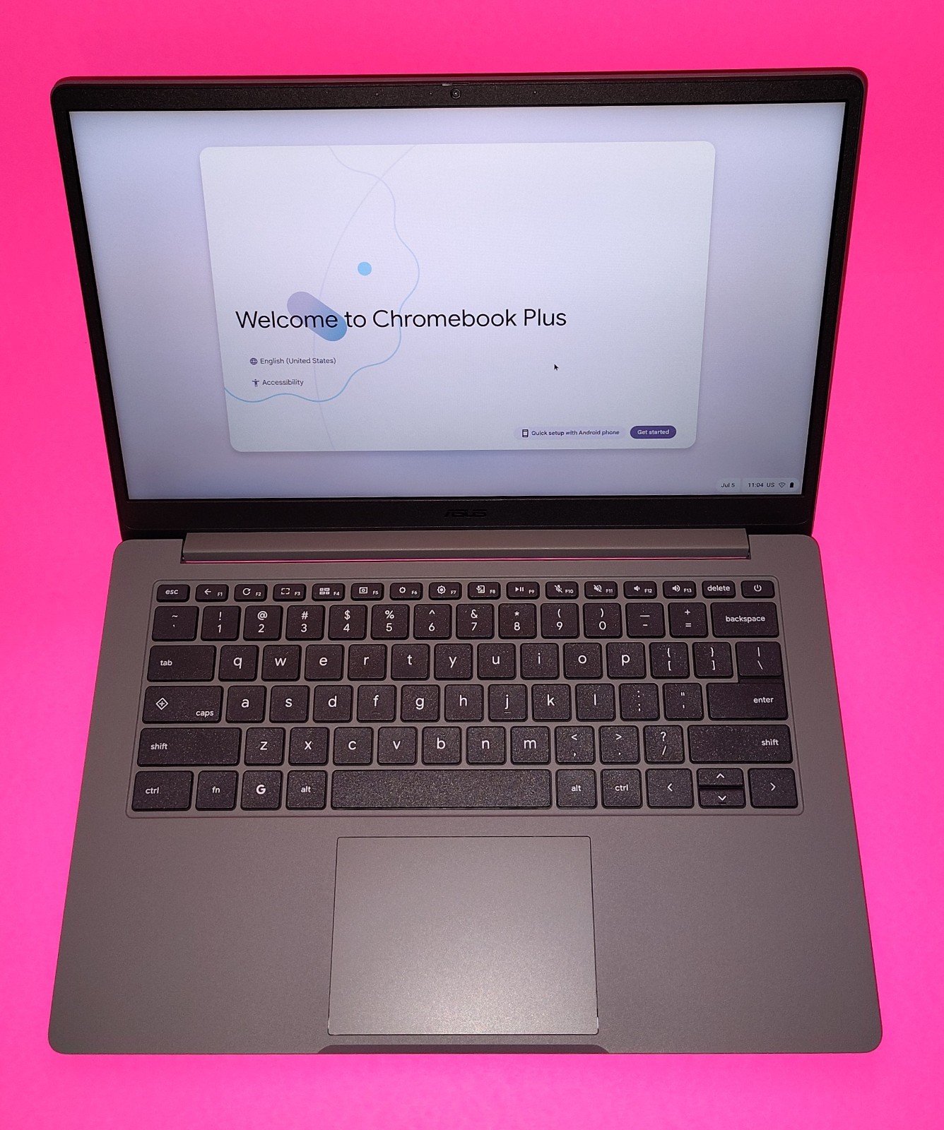ASUS 14" Touch CX14 Chromebook Plus Laptop with Google AI Intel Core 3 256GB 8GB gallery