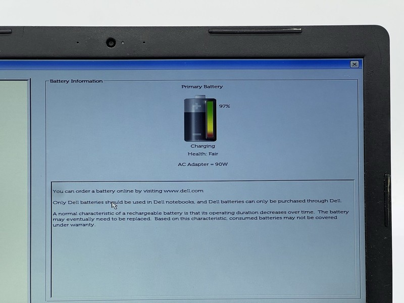 Dell Latitude 3590, i7-8550U CPU, @ 1.80GHz, 8GB RAM, 256GB SSD-No OS/Charger gallery