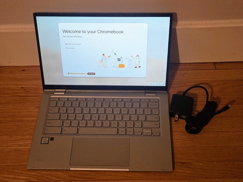 ASUS - 14" Touch Chromebook - Core M3-8100Y - 8GB Memory & 64GB - READ ISSUES
