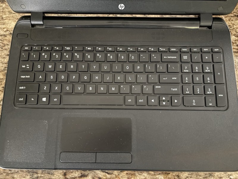 HP 15-F387WM 15.3 Touchscreen Convertible Laptop for Parts Or Repair No Power gallery