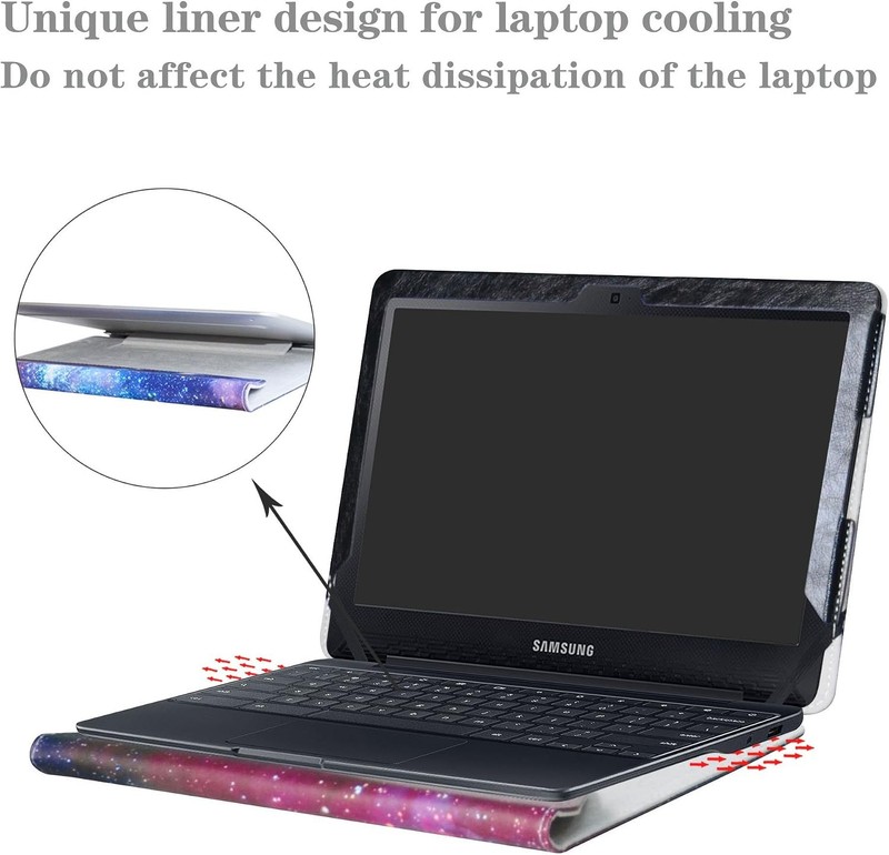 Samsung Chromebook 4 XE310XBA & 3 XE500C13 Protective Case Cover, Galaxy Color gallery