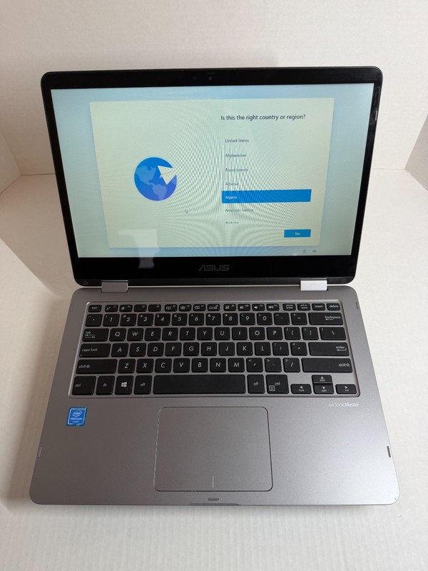 Asus VivoBook Flip 14 TP401NA Intel Pentium N4200 4GB RAM 128Gb SSD Win 11 Gray gallery