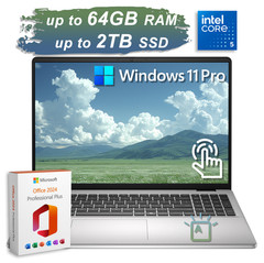 2026 Dell Laptop 16 FHD+Touch 10-Core Intel 5 120U Upto 64GB RAM 2TB SSD Backlit