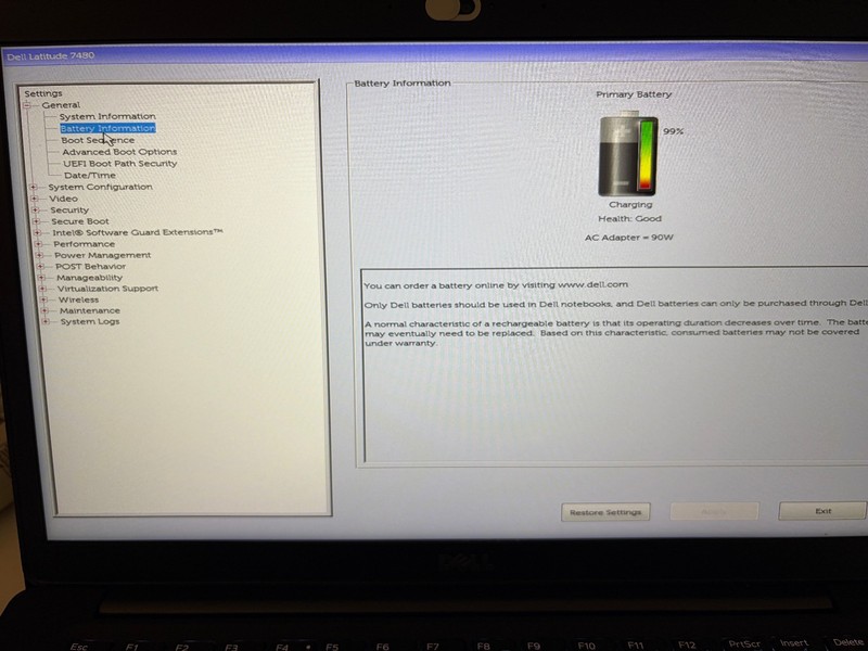 Dell Latitude 7480 i7-7600U 16GB RAM 256GB SSD Windows 10 Good Battery Health gallery