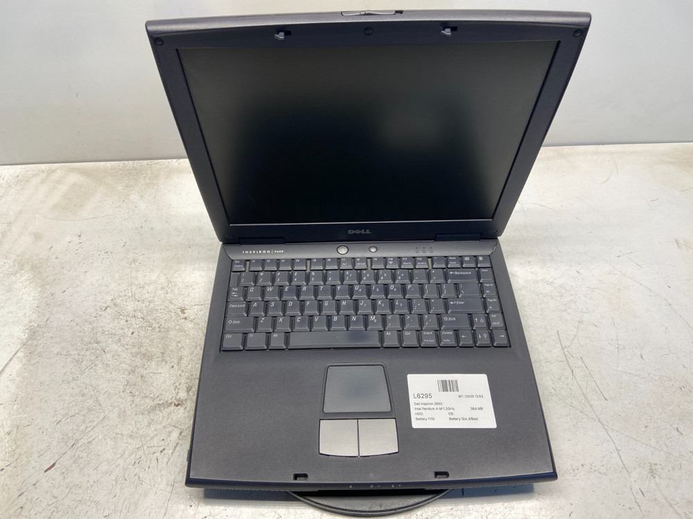 Dell Inspiron 2650 Intel Pentium 4-M 1.2GHz 384 MB NO HDD