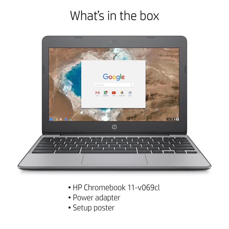 🎁NEW HP 11.6" HD Chromebook 11-V069CL Intel Celeron N3060/4GB/16GB/Webcam+2yr🔥 gallery