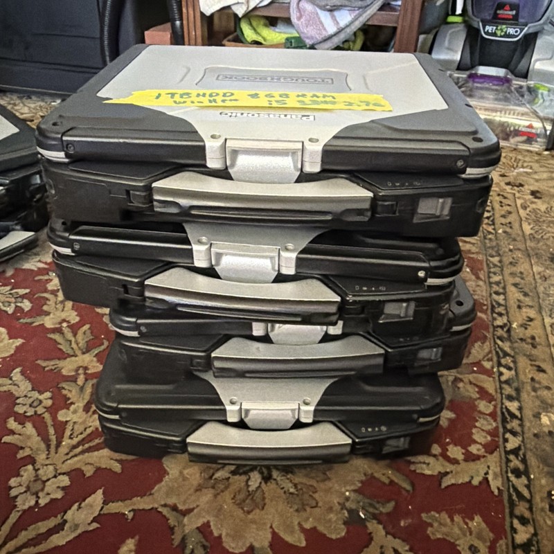 4 Panasonic CF-31 all 4 have windows 11 pro new batt hdd/ssd and ram included gallery