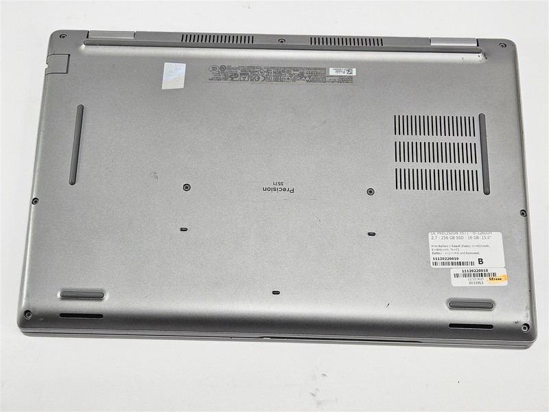 Dell Precision 3571 15.6" Core i5-12600H 16GB 256GB SSD NVIDIA T600 laptop gallery