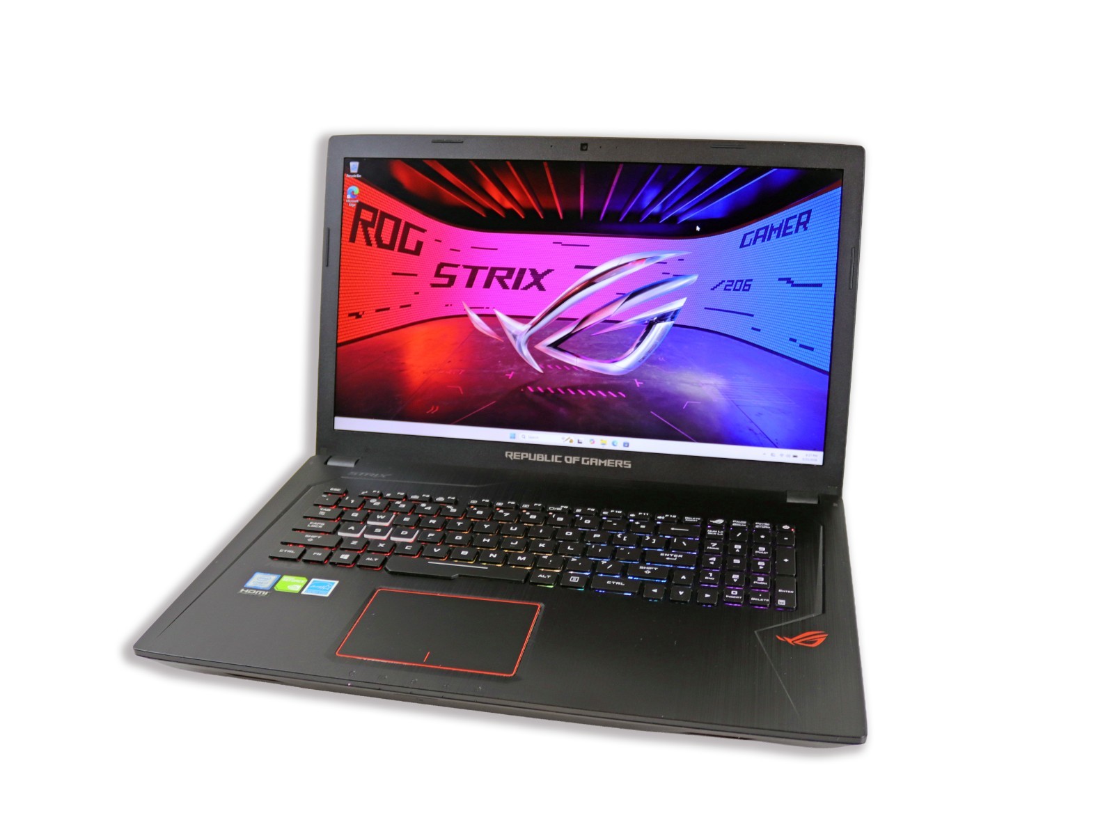 ASUS GL753VD 17.3" Laptop Intel i7-7700HQ 16GB RAM 256GB SSD+2TB NVIDIA GTX 1050 gallery