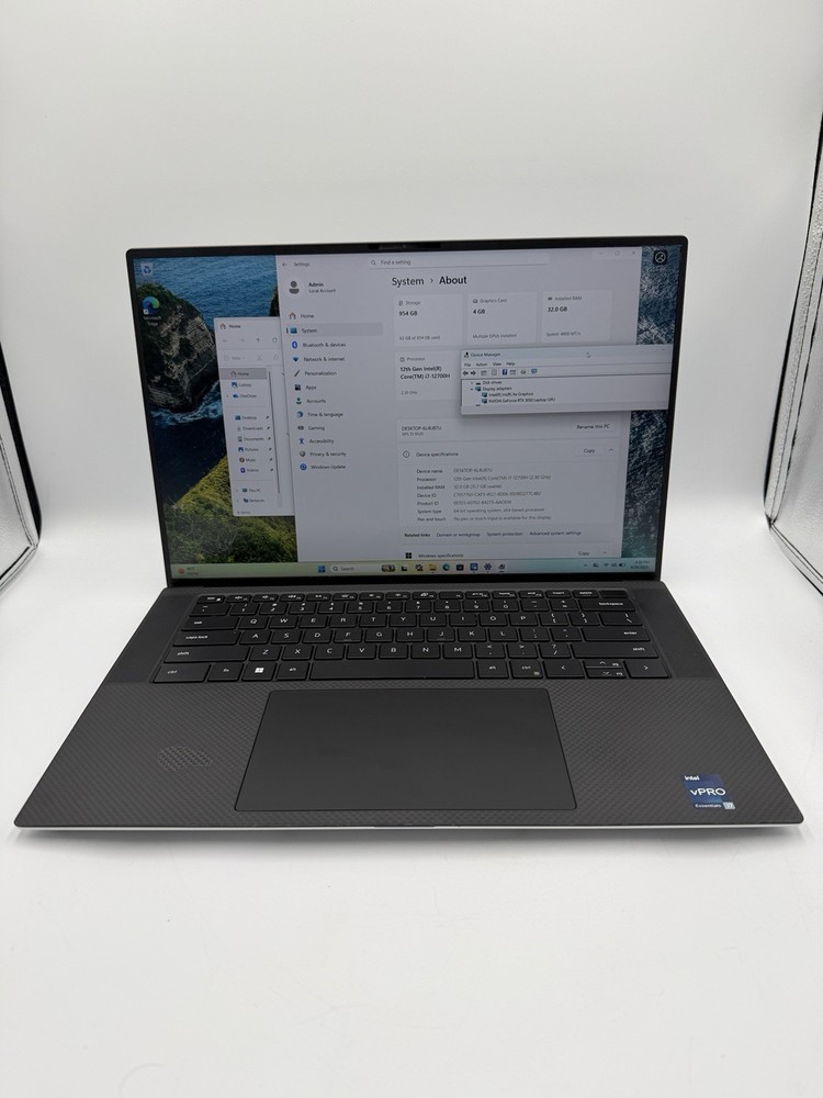 Dell XPS 15 9520 15.7" Intel i7-12700H 32GB 1TB SSD RTX 3050 Ships Today !