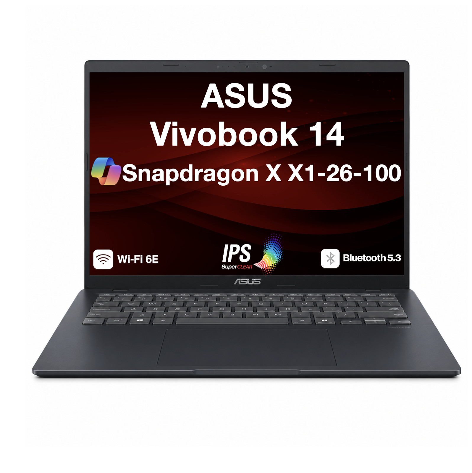 ASUS Vivobook 14" 1920x1200 Snapdragon X X1-26-100 16GB 1TB SSD Windows 11 Home gallery