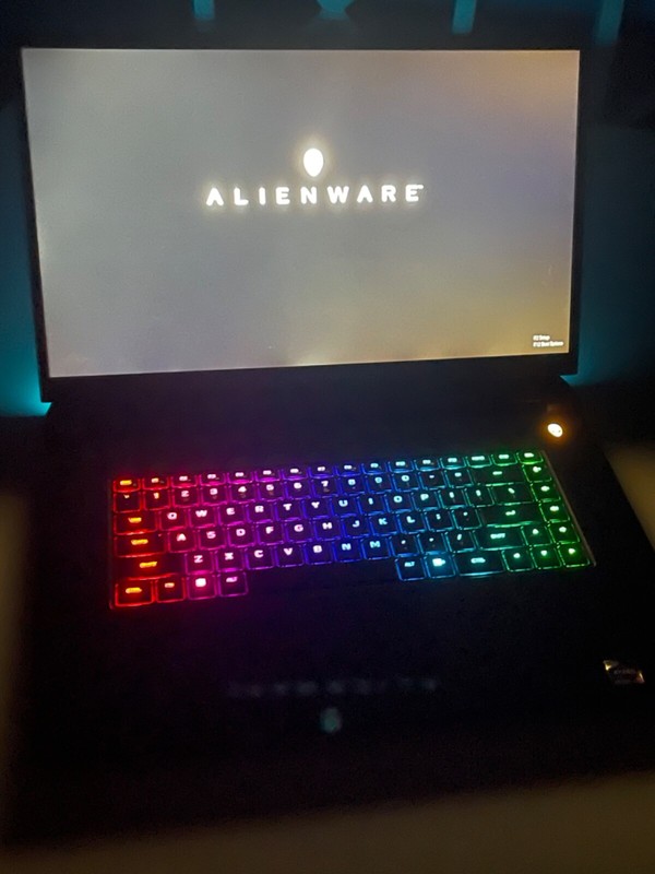 Black Alienware m17 R5 AMD 360HZ Gaming Laptop 3070 TI gallery