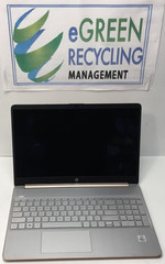 HP 15-DY1003DS i5-1035G1 1.00GHz 16GB Ram 256GB M.2 SSD Win Home Tested Laptop