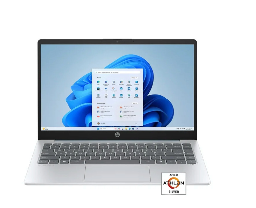 HP 14-em0002wm 14" Laptop AMD Athlon 7120U 4GB 128GB SSD Windows 11 - NEW SEALED