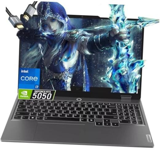 LOQ 15 Gaming Laptop RTX 5050 -Intel 64GB RAM |2TB SSD - RTX 5050 - i7-13650HX gallery