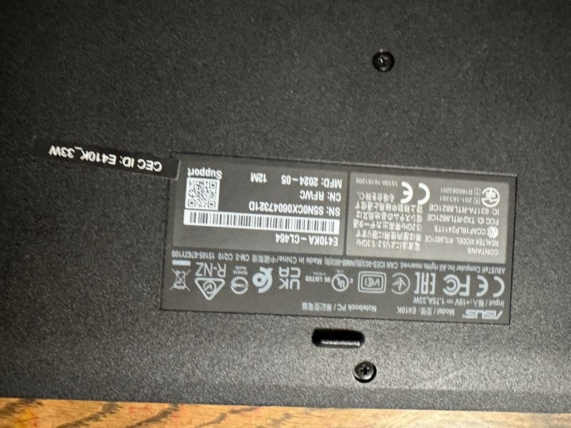 ASUS Vivobook Go 14" FHD Laptop — Star Black — Clean & Ready (D6) gallery