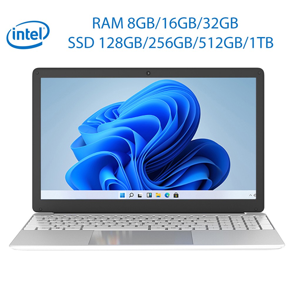 NEW OEM LAPTOP Intel 15.6" 8GB/16GB/32GB RAM 128GB/256GB/512GB/1TB SSD