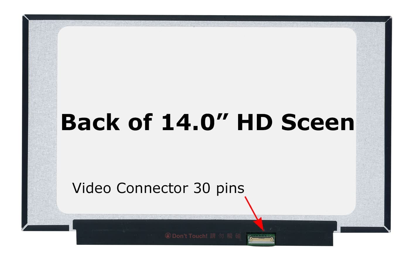 SCREENARAMA New Screen Replacement for HP 14-FQ0013DX 192T6UA, HD 1366x768, Glos gallery