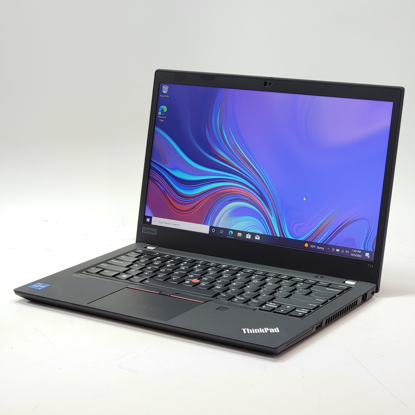 Lenovo ThinkPad T14 Gen 2 | 14 FHD | i5 Gen 11 | 8 GB | 256 GB- Acceptable gallery