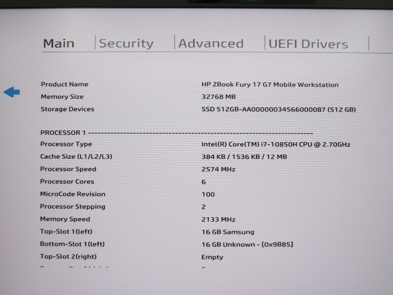 HP ZBook Fury 17 G7 | i7-10850H @2.7 | 32GB/512GB | RTX 3000m | Win 11 | No AC gallery