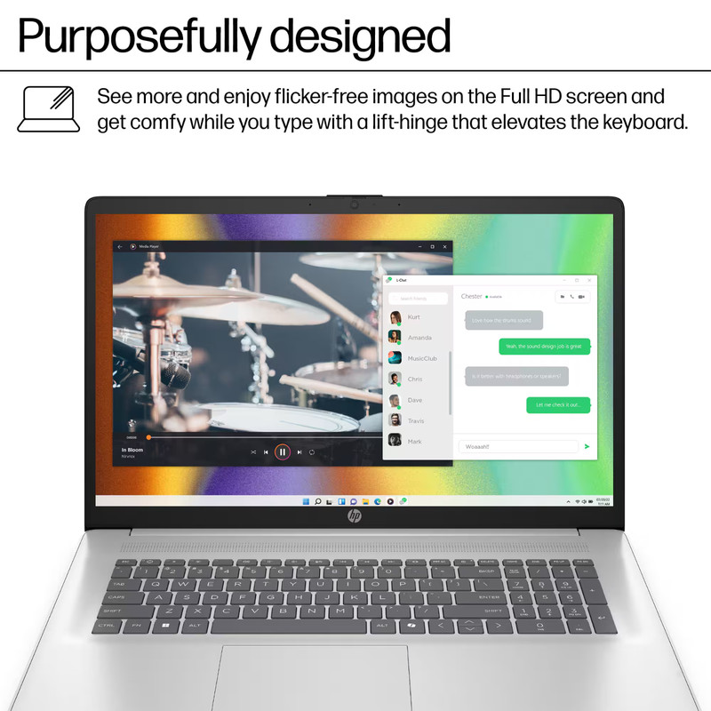 2026 HP Laptop Computer 17.3" Intel Core 5 Office 2024 Upto 64GB RAM 2TB SSD Pro gallery