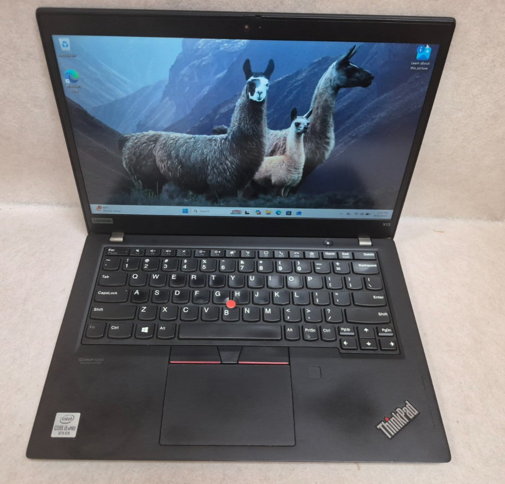Lenovo ThinkPad X13 Magnesium 13.3" Core i5-10310U 1.7GHz 8GB 256GB Win11Pro
