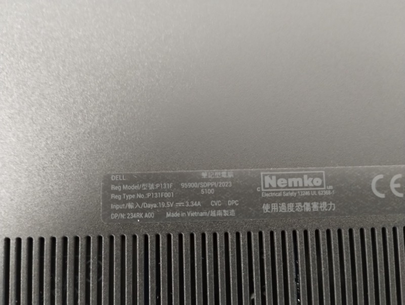 DELL 16 DC16250 MRYT3, Intel Core 7 150U, 1.80 GHz, 16 GB RAM, 1 TB NVMe SSD gallery
