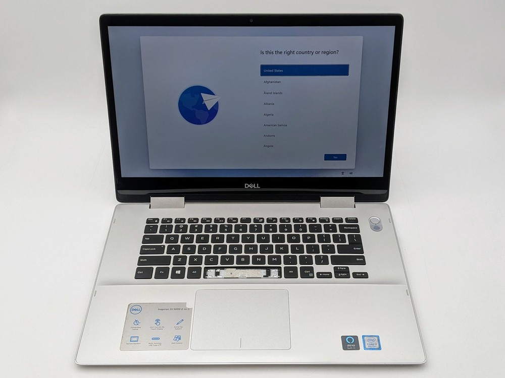 DELL Inspiron 15 5582 2-in-1 15" FHD Touch I7-8565U 512GB SSD 16GB W11P *READ*
