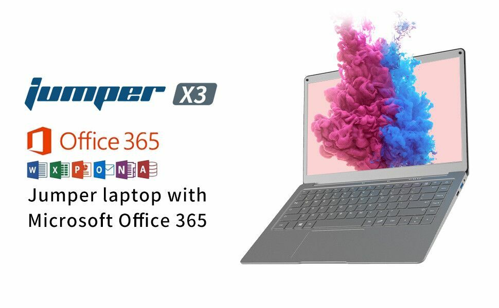 Jumper 13.3'' FHD Laptop Intel N3350/4GB/64GB EMCC New!!! gallery