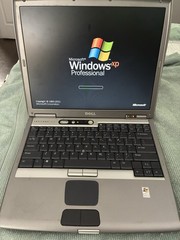 Vintage Dell Latitude D600 Laptop WinXP Pro 14″ Model PP05L