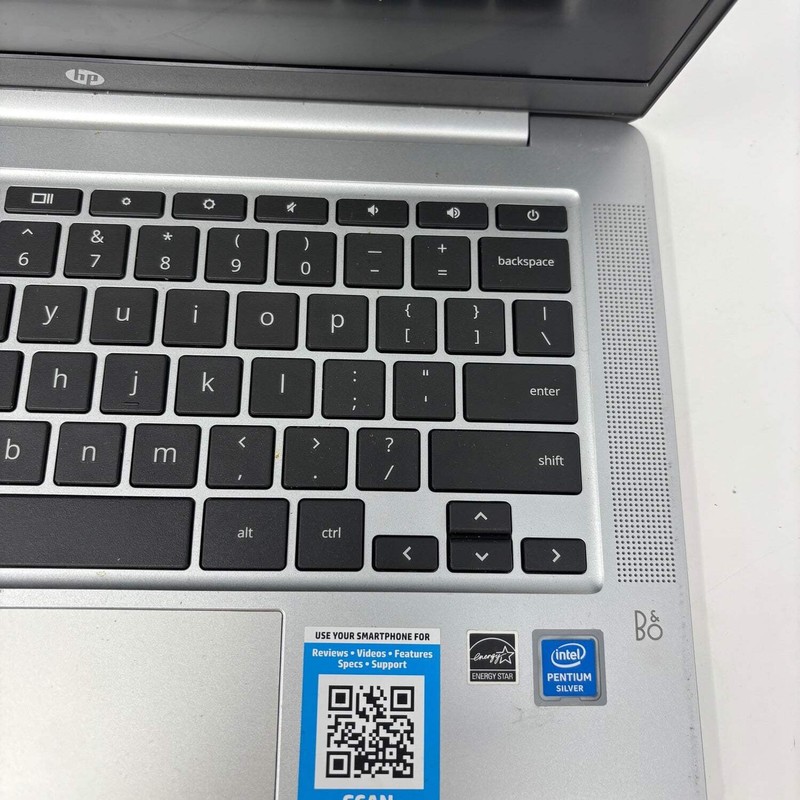 Broken HP Chromebook 14A-NA0031WM 14" Pentium Silver N5000 4GB RAM 64GB SSD gallery