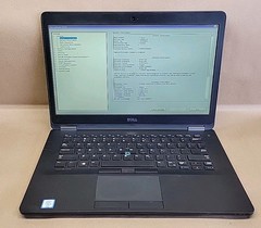 Dell Latitude E7470, Intel Core i5-6300U @ 2.4GHz, 8GB RAM, NO SSD, NO OS
