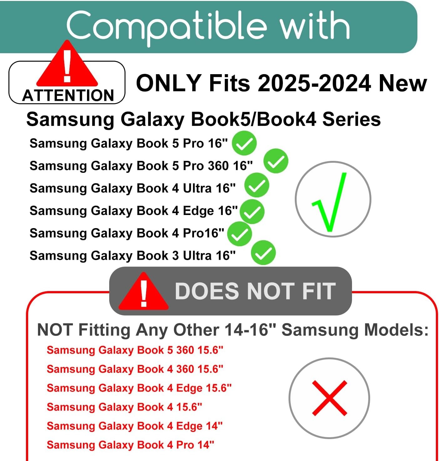 2 Pack Tempered Glass Screen Protector for 16-Inch Samsung Galaxy Book5 Pro 360 gallery