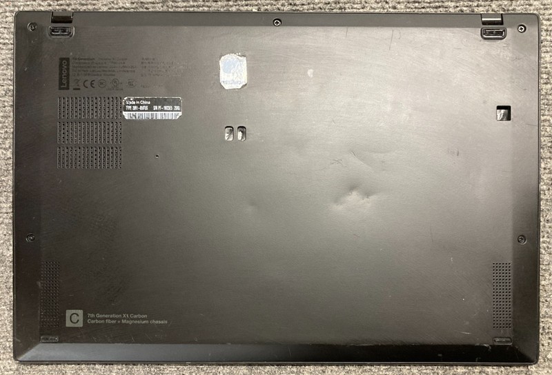 Lenovo ThinkPad X1 Carbon Gen 7 14" Touch Laptop i7-10510U 16GB 256GB NVMe As Is gallery