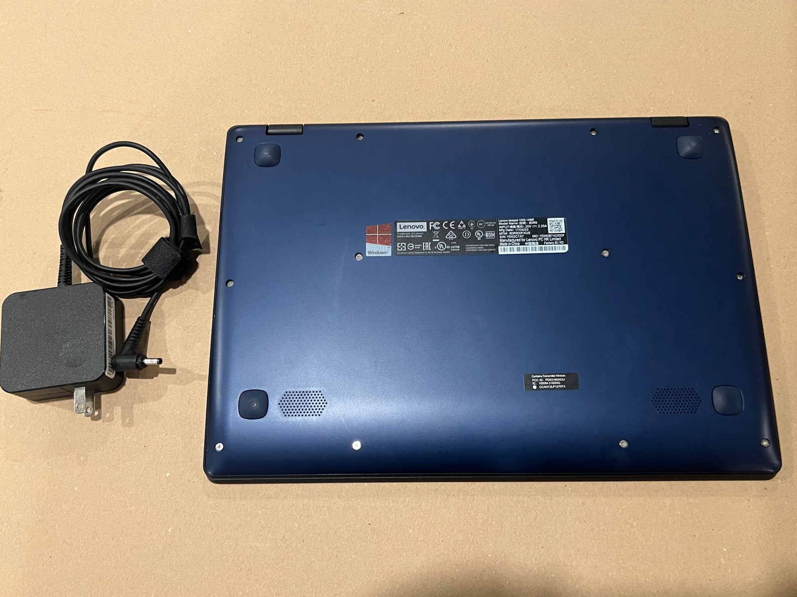 Lenovo IdeaPad 100S 14" Laptop - Navy Blue w/ CHARGER! gallery