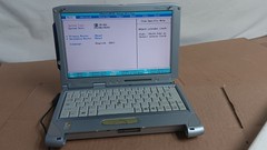 Vintage Fujitsu LifeBook P Series Model P-2040 ultra-portable subnotebook Laptop