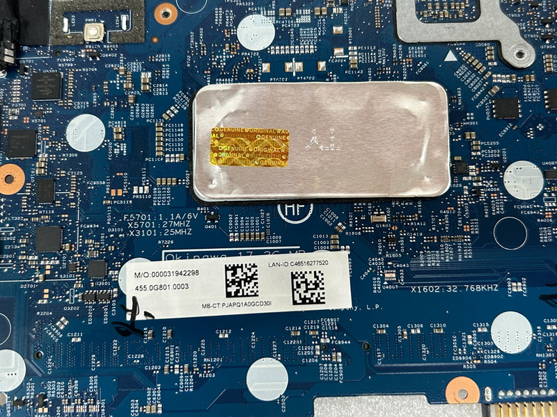 Genuine Used HP Envy 17M-CE0013DX i7-8565U 1.80GHz MX250 Complete Motherboard gallery