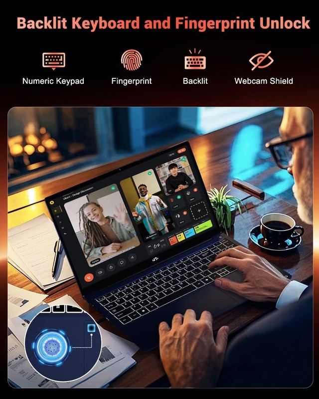 NIMO 15.6" IPS FHD-Gaming-Laptop, AMD Ryzen 7 8745HS 32GB DDR5 RAM 1TB SSD 780M gallery