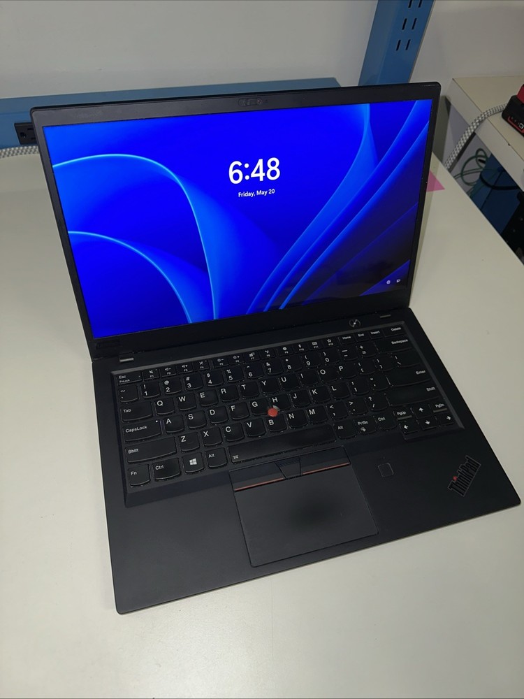 Lenovo ThinkPad X1 Carbon Gen 6 i7‑8650U 16GB RAM 512GB SSD TRACKPAD NO CLICK