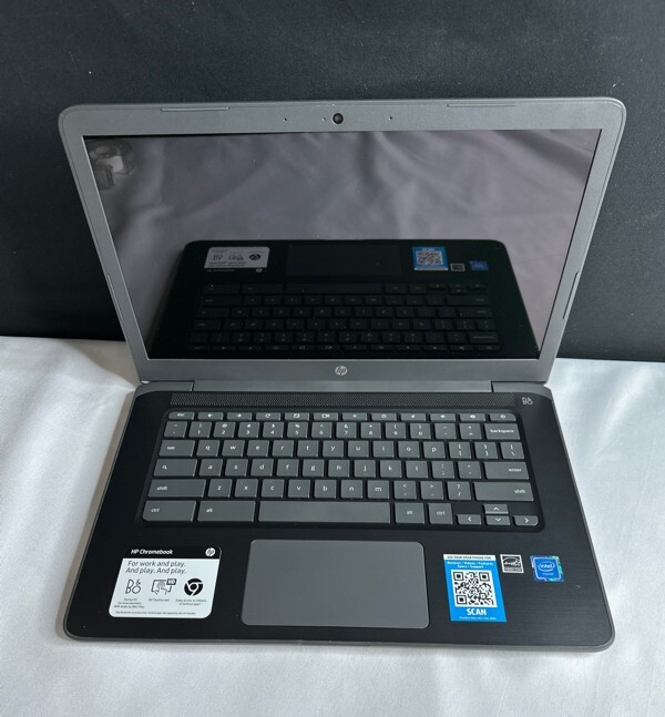 HP Chromebook 14-ca061dx Gray 32GB Storage 4GB RAM Intel N3350 Laptop Parts Only