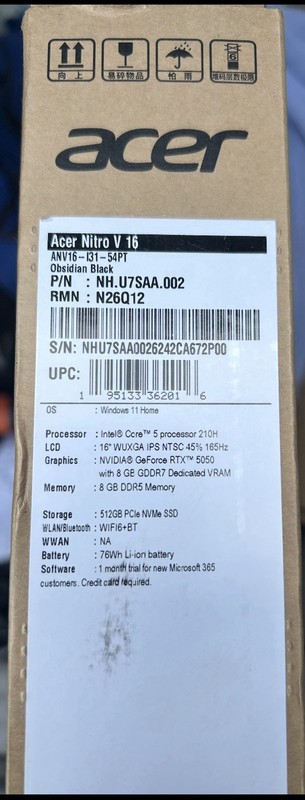 Acer Nitro V 16 gallery